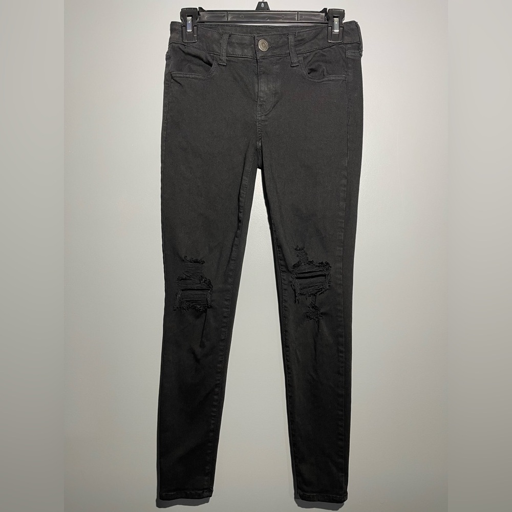American‎ Eagle Stylish Black Denim Jeans